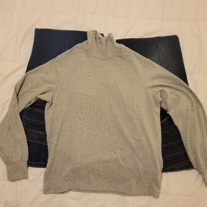 Mockneck Long sleeve tee